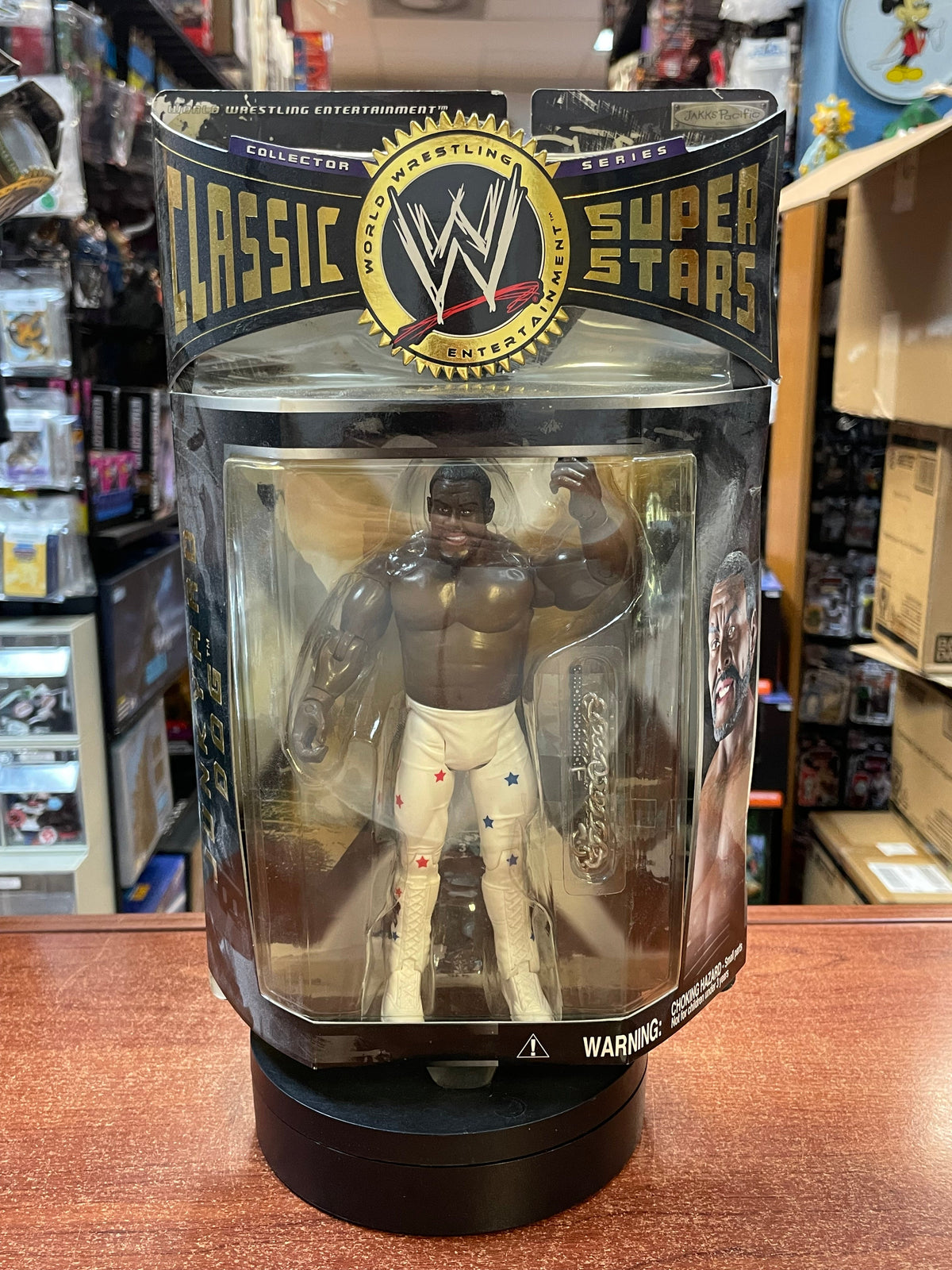 Junkyard Dog (WWF Classic Superstars, Jakks) **SEALED** product image 1, provided for visual reference and product detail