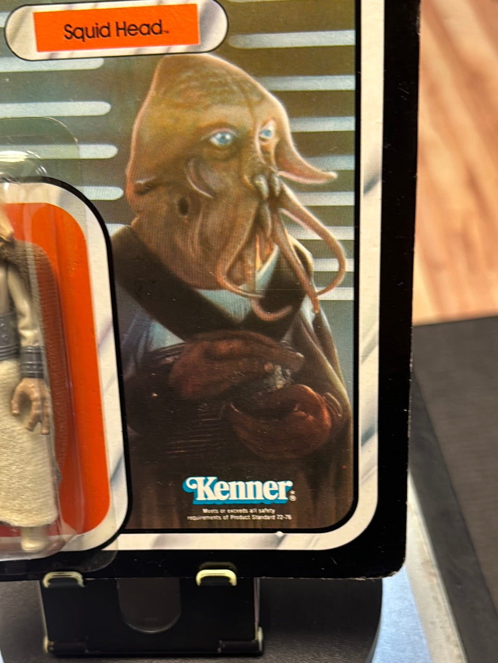 Squid Head Lando 77A ROTJ 1722 (Vintage Star Wars, Kenner) SEALED product image 5, provided for visual reference and product