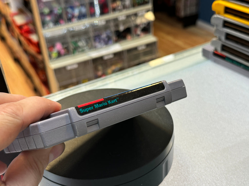 Super Mario Kart with Manual (Nintendo SNES, Video Game) Tested Working product image 3, provided for visual reference and