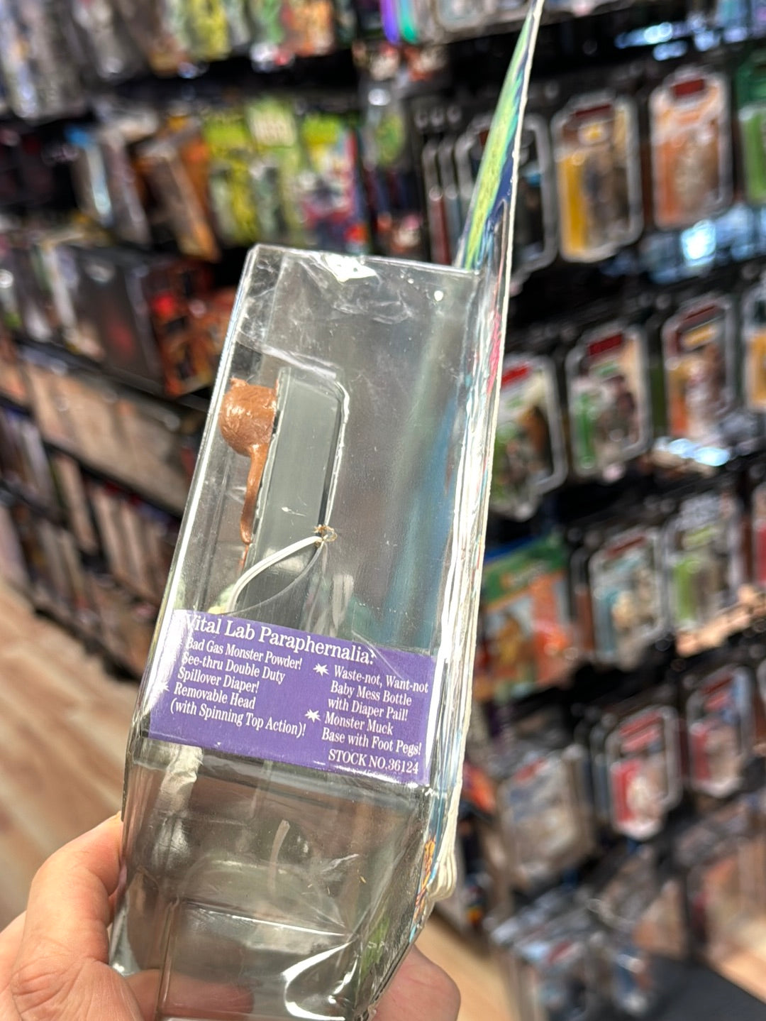 Bad Gas Baby Human (Vintage Toonsylvania, Toy Island) SEALED product image 10, provided for visual reference and product