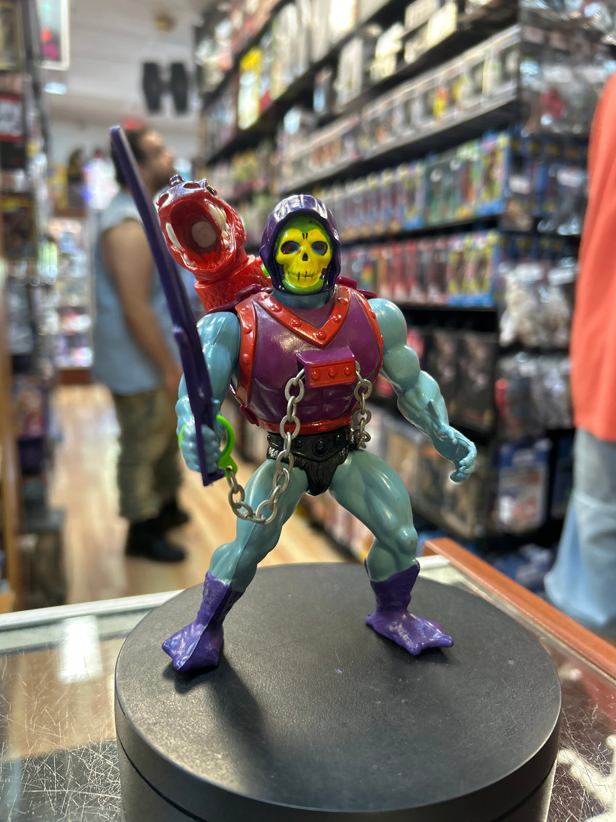 Dragon Blaster Skeletor 1265 (Vintage MOTU, Mattel) **COMPLETE** product image 1, provided for visual reference and product