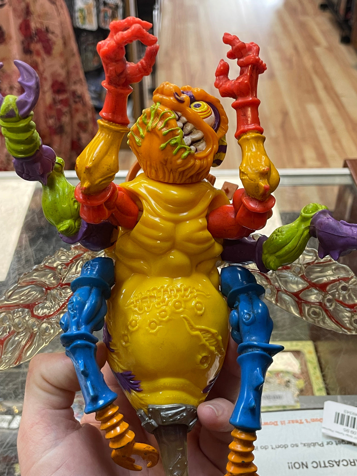 Buzz Off (Vintage TMNT Ninja Turtles, Playmates) **LOOSE** product image 12, provided for visual reference and product