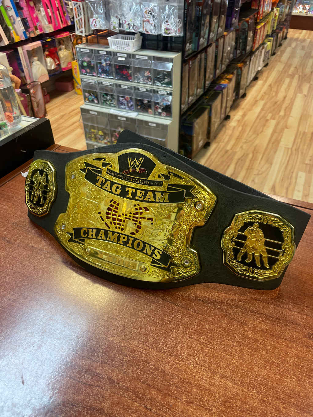 Attitude Era Tag Team Champions Belt (Vintage WWF, Hasbro) product image 2, provided for visual reference and product detail