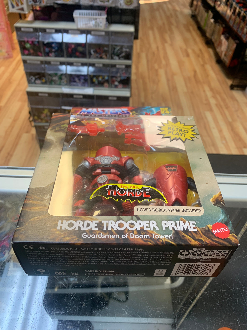 Horde Trooper Prime (MOTU Origins Master of the Universe, Mattel) *SEALED* product image 5, provided for visual reference