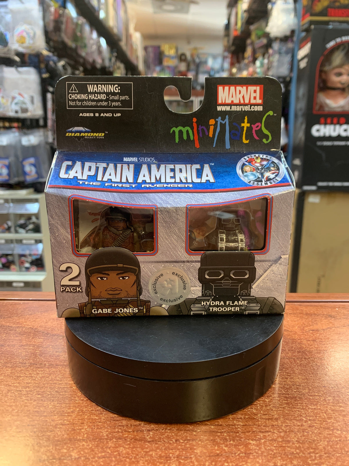 Nemesis & Morph (Marvel Minimates, Diamond Select) SEALED product image 1, provided for visual reference and product detail