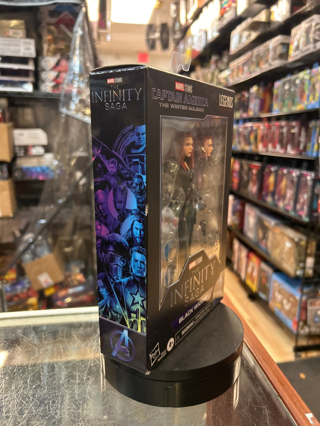 Black Widow -Infinity Saga- (Marvel Legends, Hasbro) **SEALED** product image 2, provided for visual reference and product