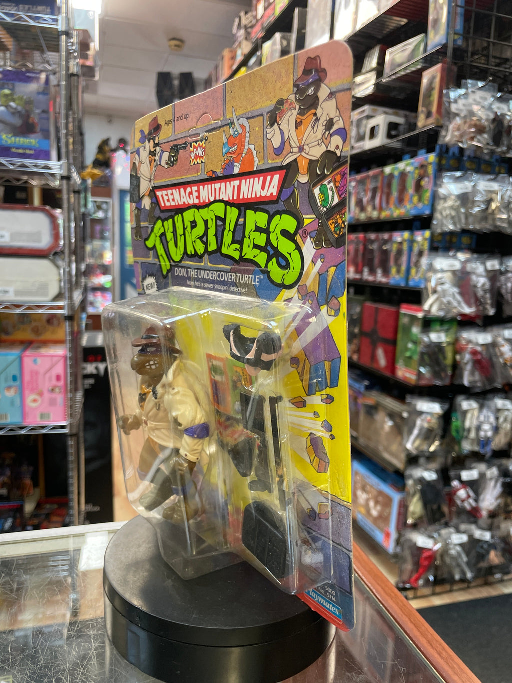Undercover Donatello (Vintage TMNT Ninja Turtles, Playmates) **SEALED** product image 6, provided for visual reference and