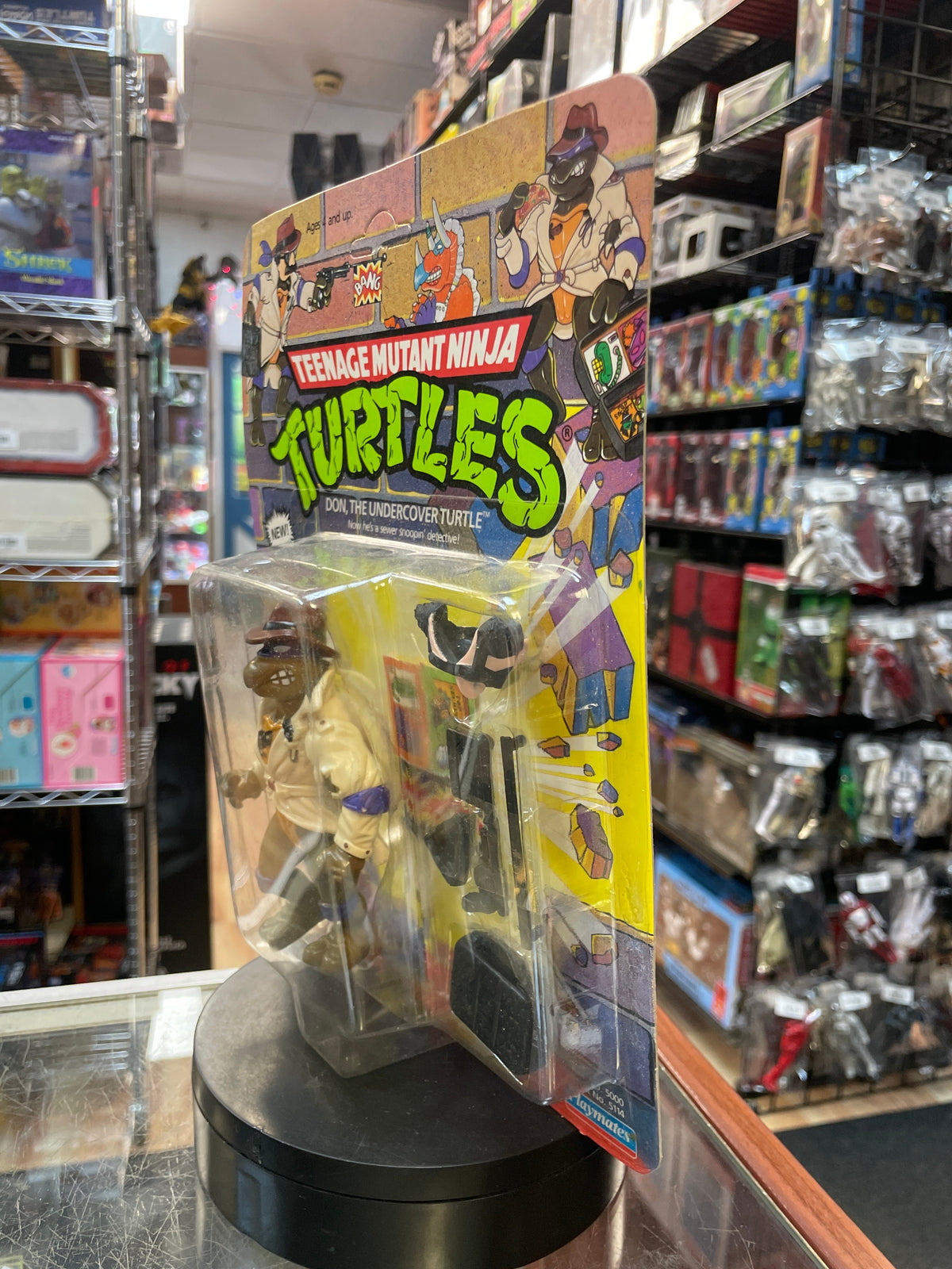 Undercover Donatello (Vintage TMNT Ninja Turtles, Playmates) **SEALED** product image 6, provided for visual reference and