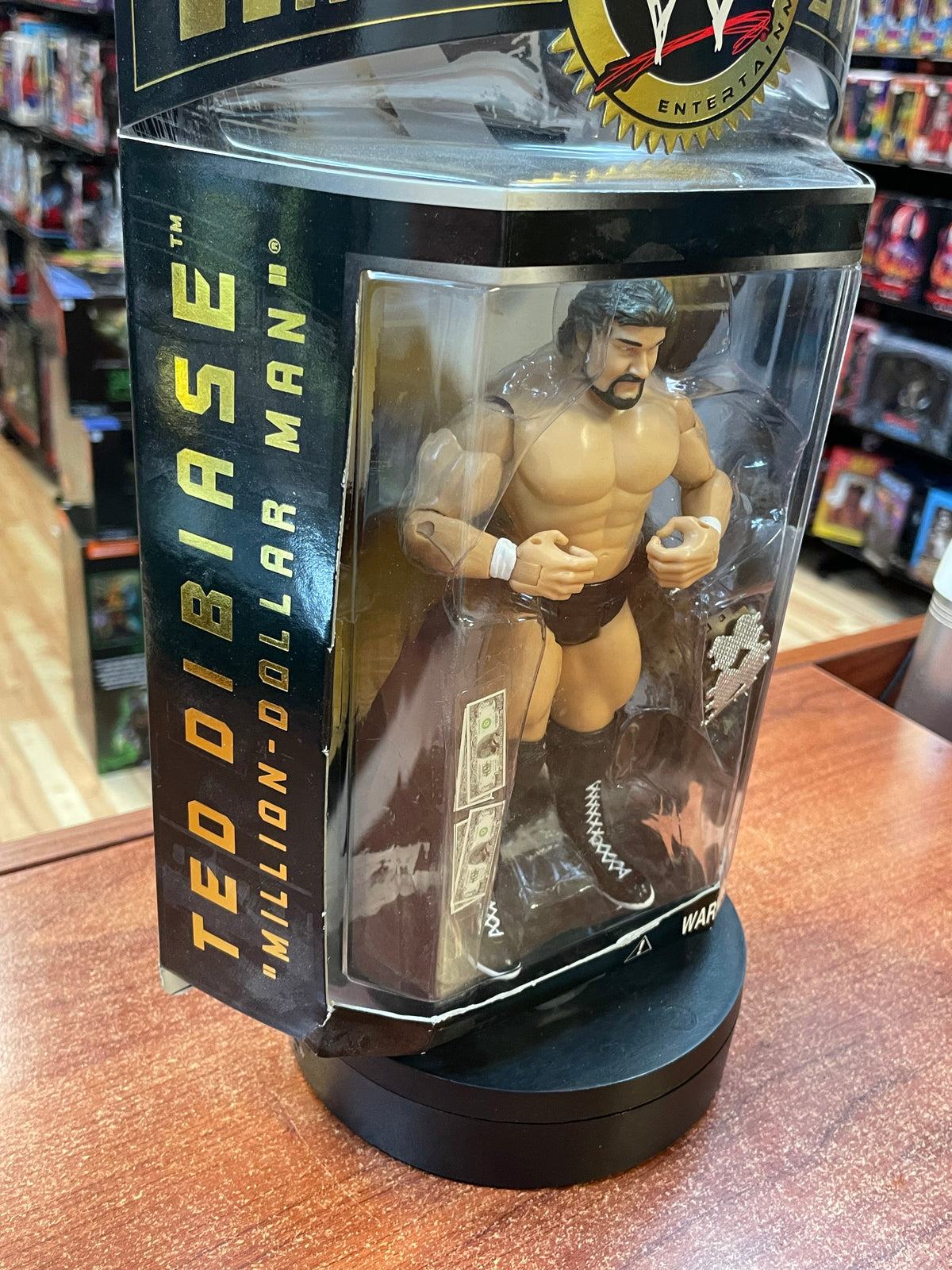Ted Dibiase (WWF Classic Superstars, Jakks) **SEALED** product image 3, provided for visual reference and product detail
