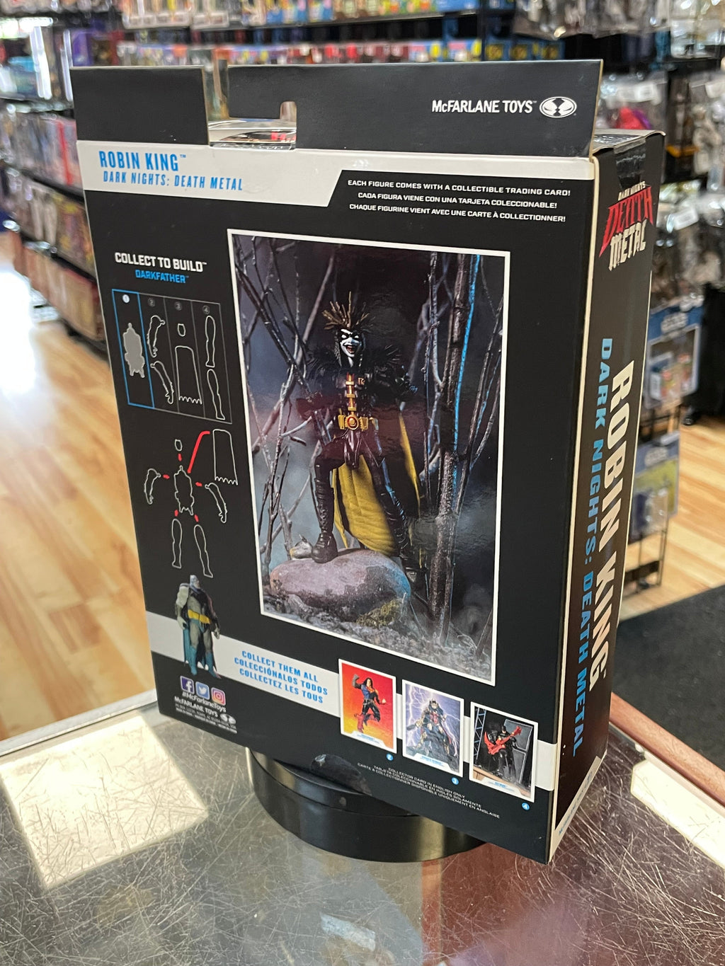 Robin King BAF Dark Father (McFarlane, DC Multiverse) SEALED product image 3, provided for visual reference and product