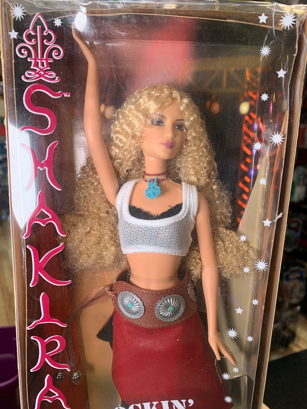 Shakira Rockin’ Concert #B8485 (Mattel, Barbie) WORKING product image 2, provided for visual reference and product detail