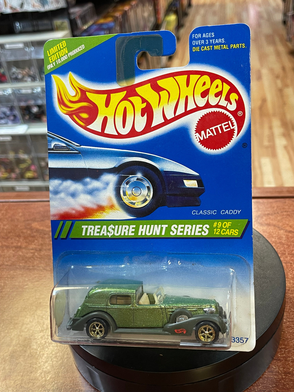 Treasure Hunt Series Classic Caddy (Mattel, Hot Wheels) product image 2, provided for visual reference and product detail