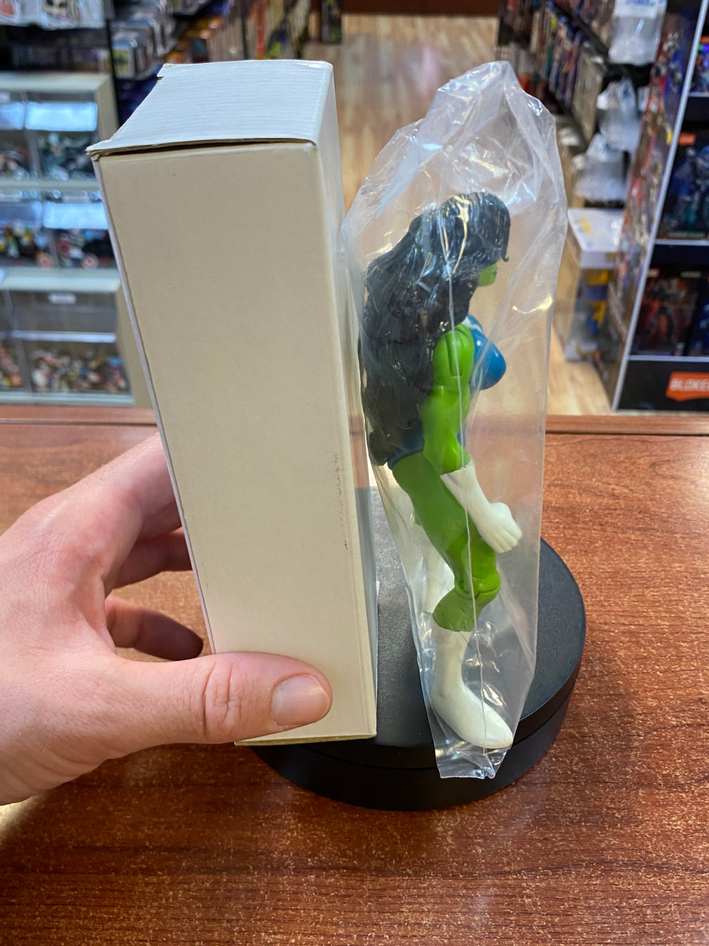 She Hulk Mail Away (Vintage Marvel Fantastic Four, Toybiz) SEALED product image 7, provided for visual reference and product