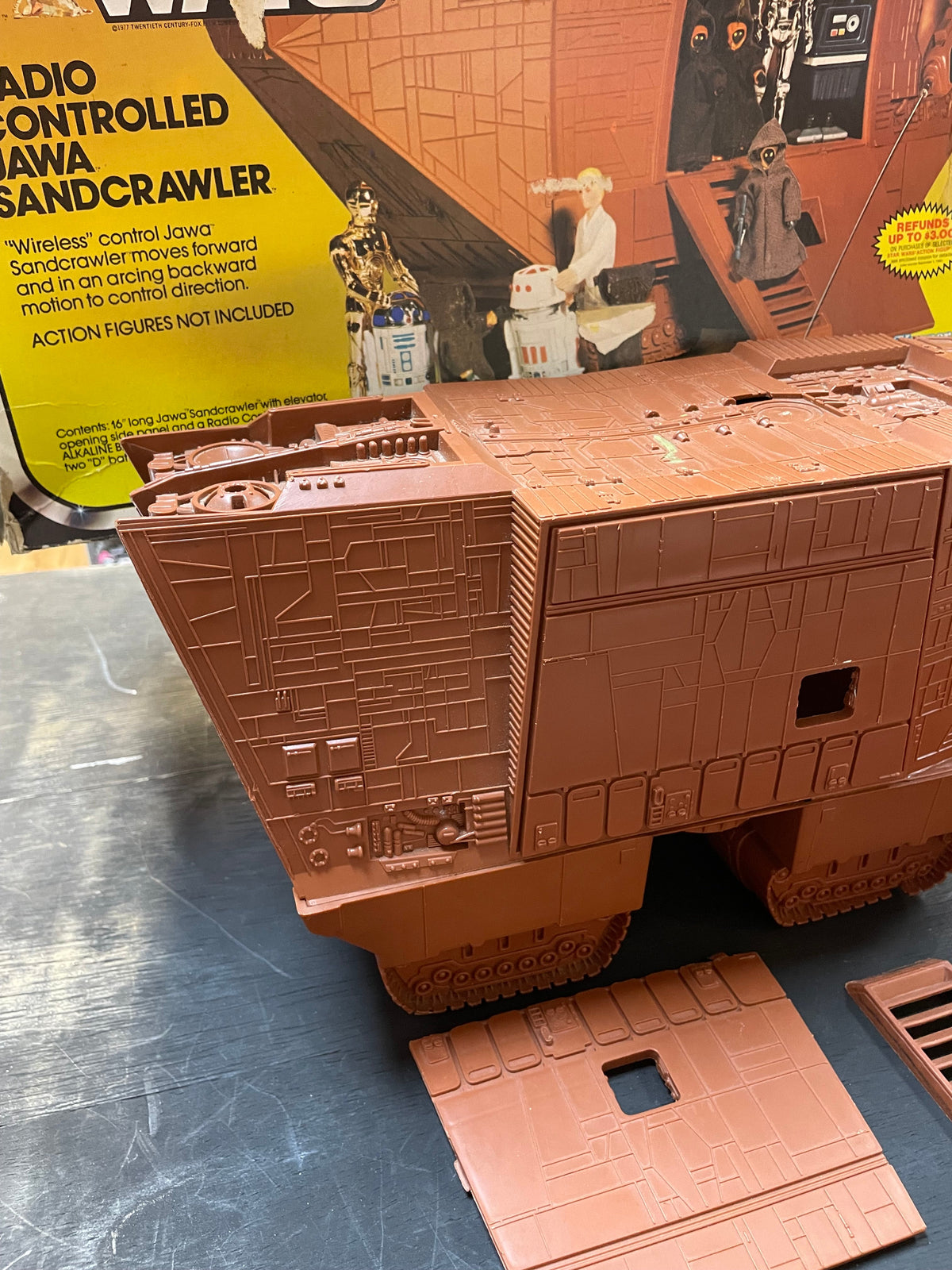 Radio Control Jawa SandCrawler (Vintage Star Wars, Kenner) COMPLETE product image 21, provided for visual reference and