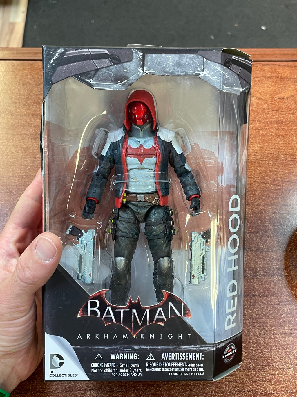 Red Hood GameStop Exclusive (Batman Arkham knight, DC Collectibles) SEALED product image 6, provided for visual reference