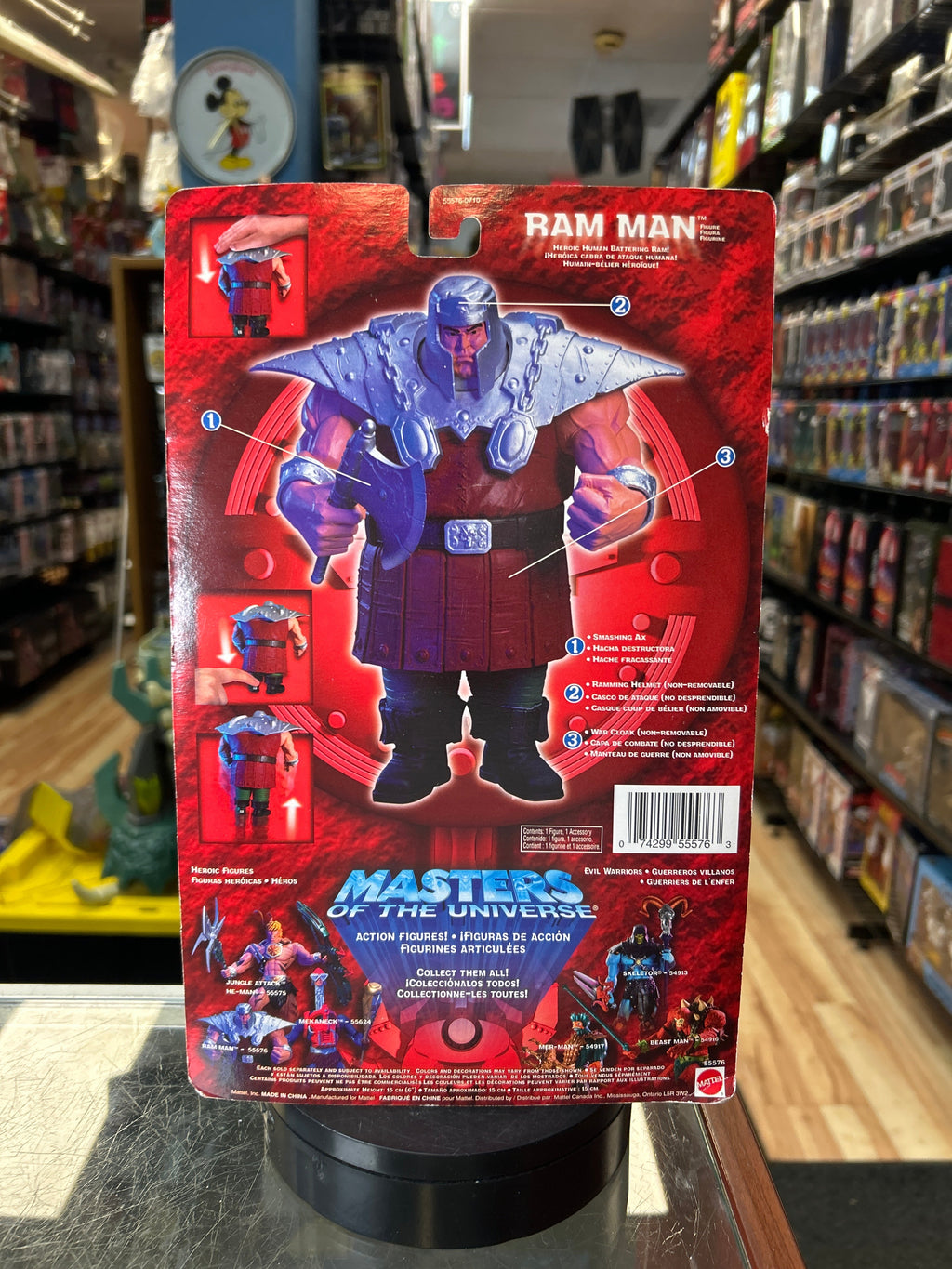 Ram Man (MOTU 200X, Mattel) **COMPLETE** product image 4, provided for visual reference and product detail review