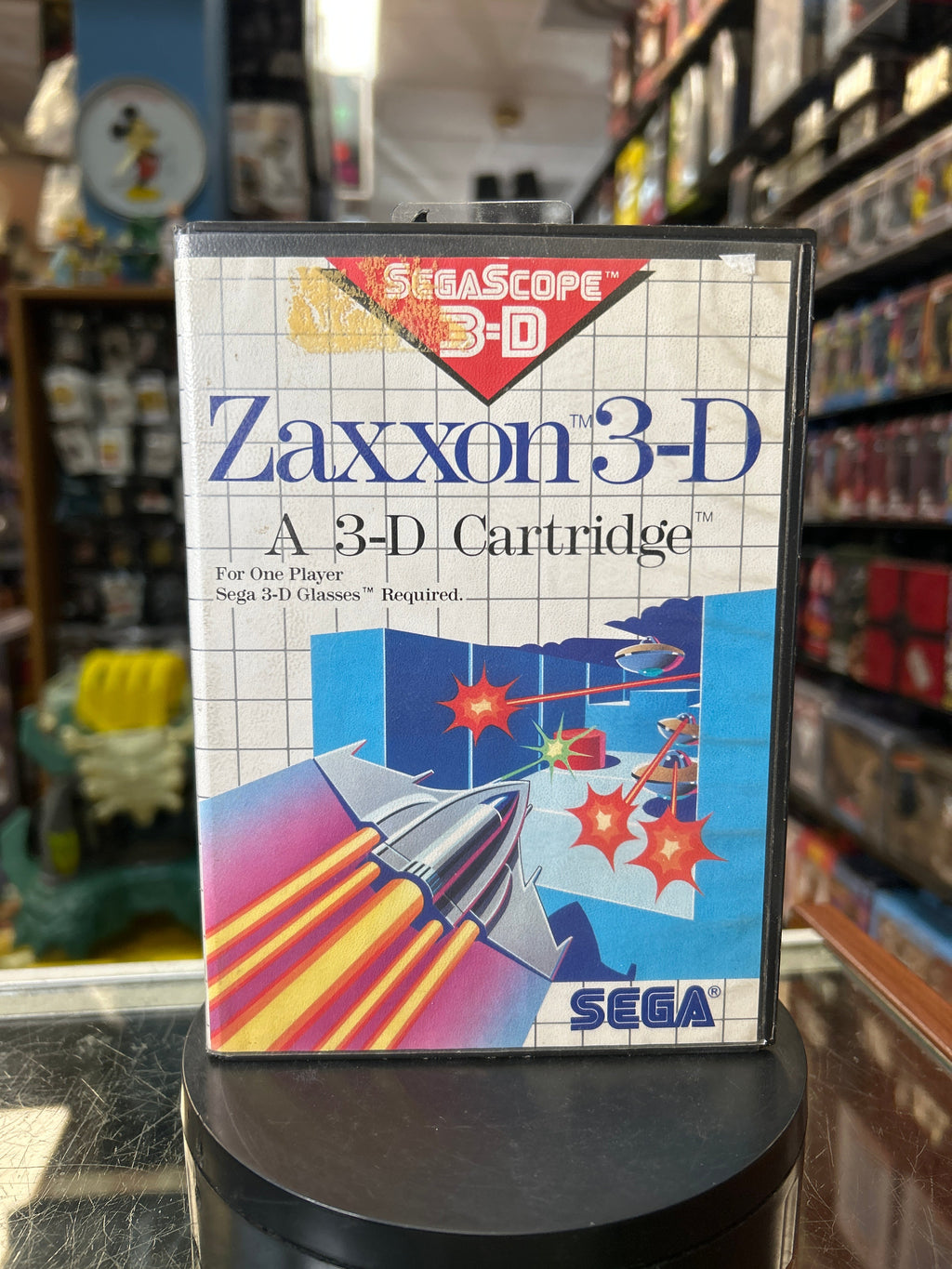 Zaxxon 3D 0849 (SEGA Master System SMS, Video Games) **COMPLETE** product image 5, provided for visual reference and product