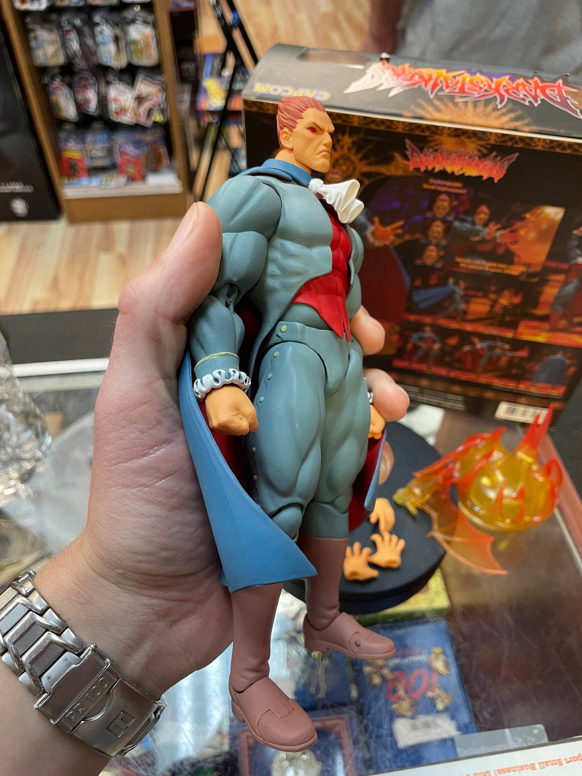 Demitri Prince Of Darkness (Darkstalkers, Capcom, Storm Collectibles) OPEN BOX/COMPLETE product image 8, provided for visual