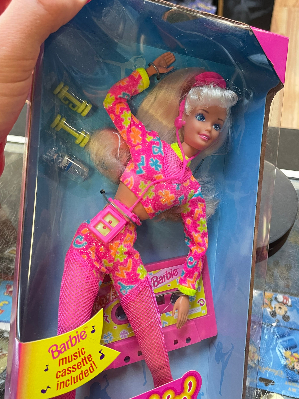 Working Out Barbie #17317 (Vintage Barbie, Mattel) **SEALED** product image 6, provided for visual reference and product