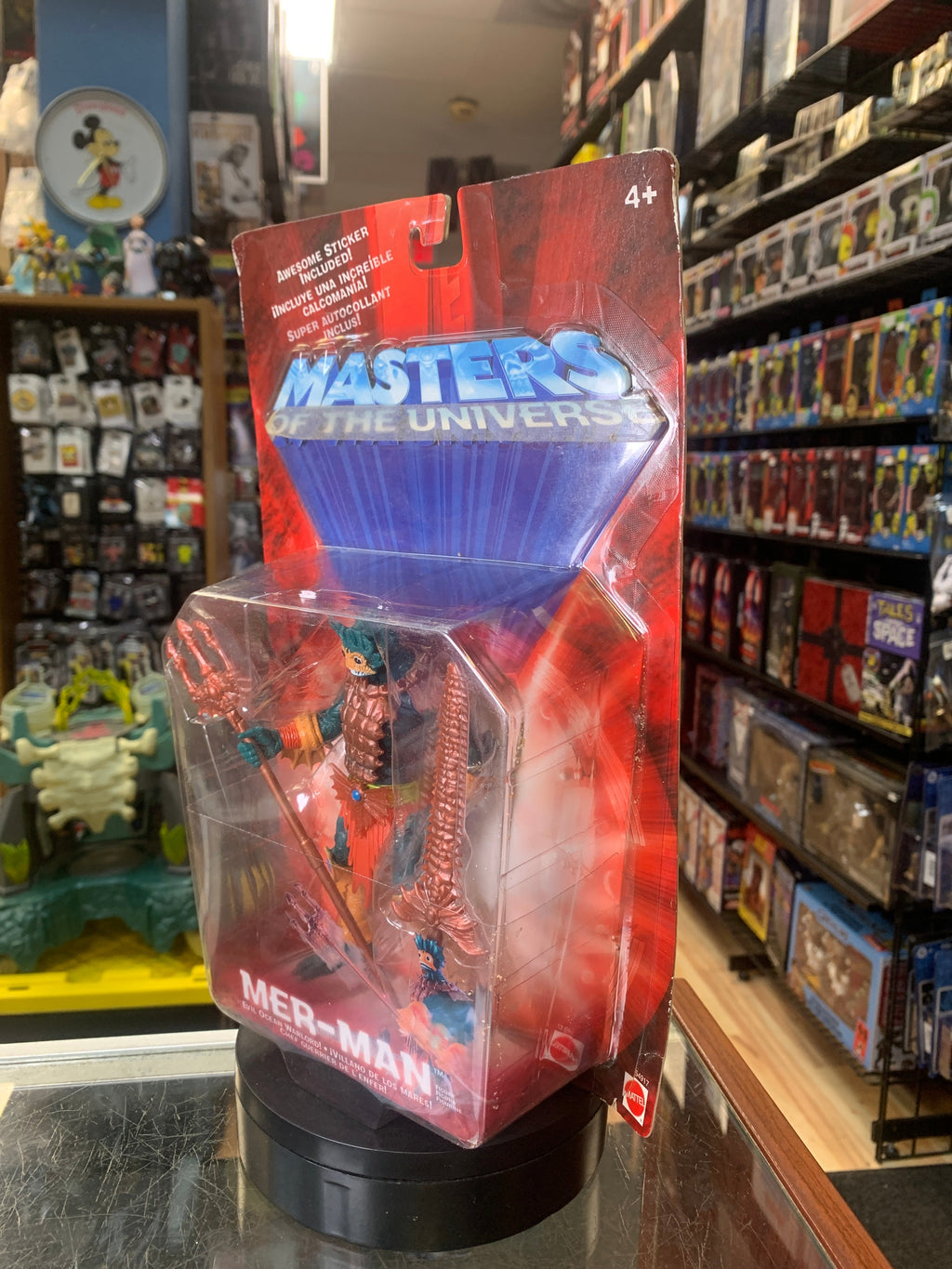 Mer-Man (Masters Of The Universe 200X, Mattel) **SEALED** product image 6, provided for visual reference and product detail