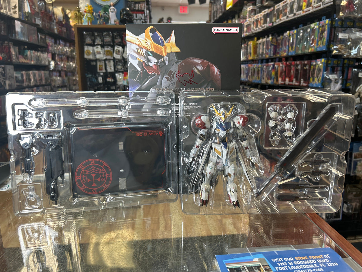 Side MS Barbatos Lupus (Bandai Tamashii Nations, Gundam) **COMPLETE** product image 1, provided for visual reference and