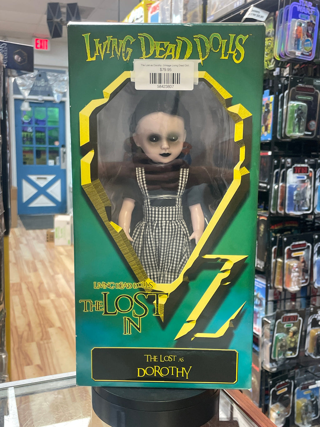 The Lost as Dorothy (Vintage Living Dead Dolls LDD, Mezco Lost in Oz) **SEALED** product image 1, provided for visual