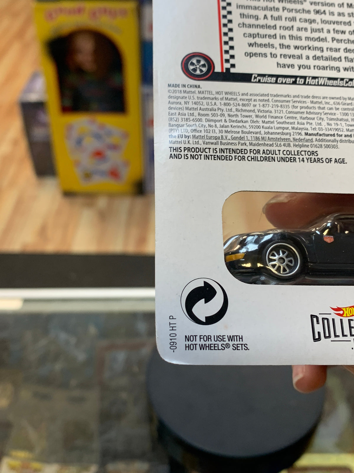 Porsche 964 Black RLC (Hot Wheels Red Line Club, Mattel) SEALED product image 13, provided for visual reference and product
