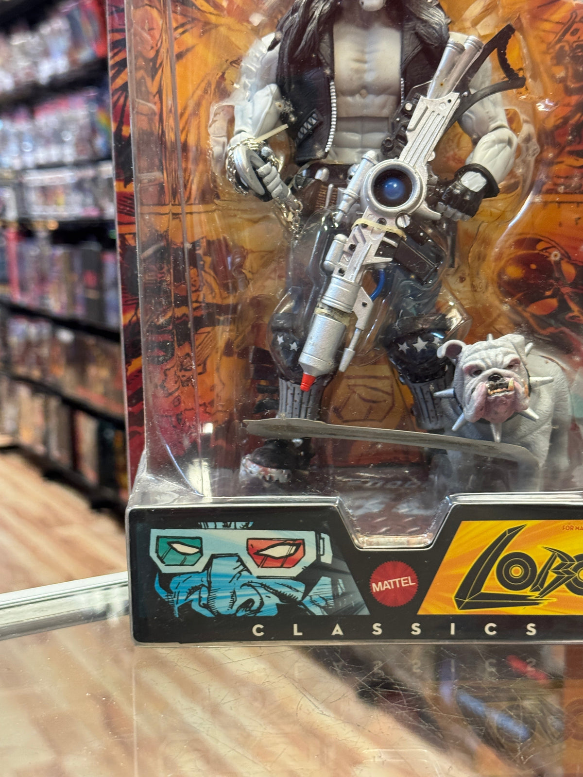 Lobo with Dog Deluxe (DC Classics Universe, Mattel) product image 5, provided for visual reference and product detail review