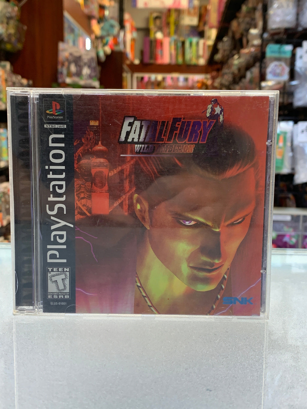 Fatal Fury Wild Ambition (PlayStation 1, Video Game) Tested Working product image 3, provided for visual reference and
