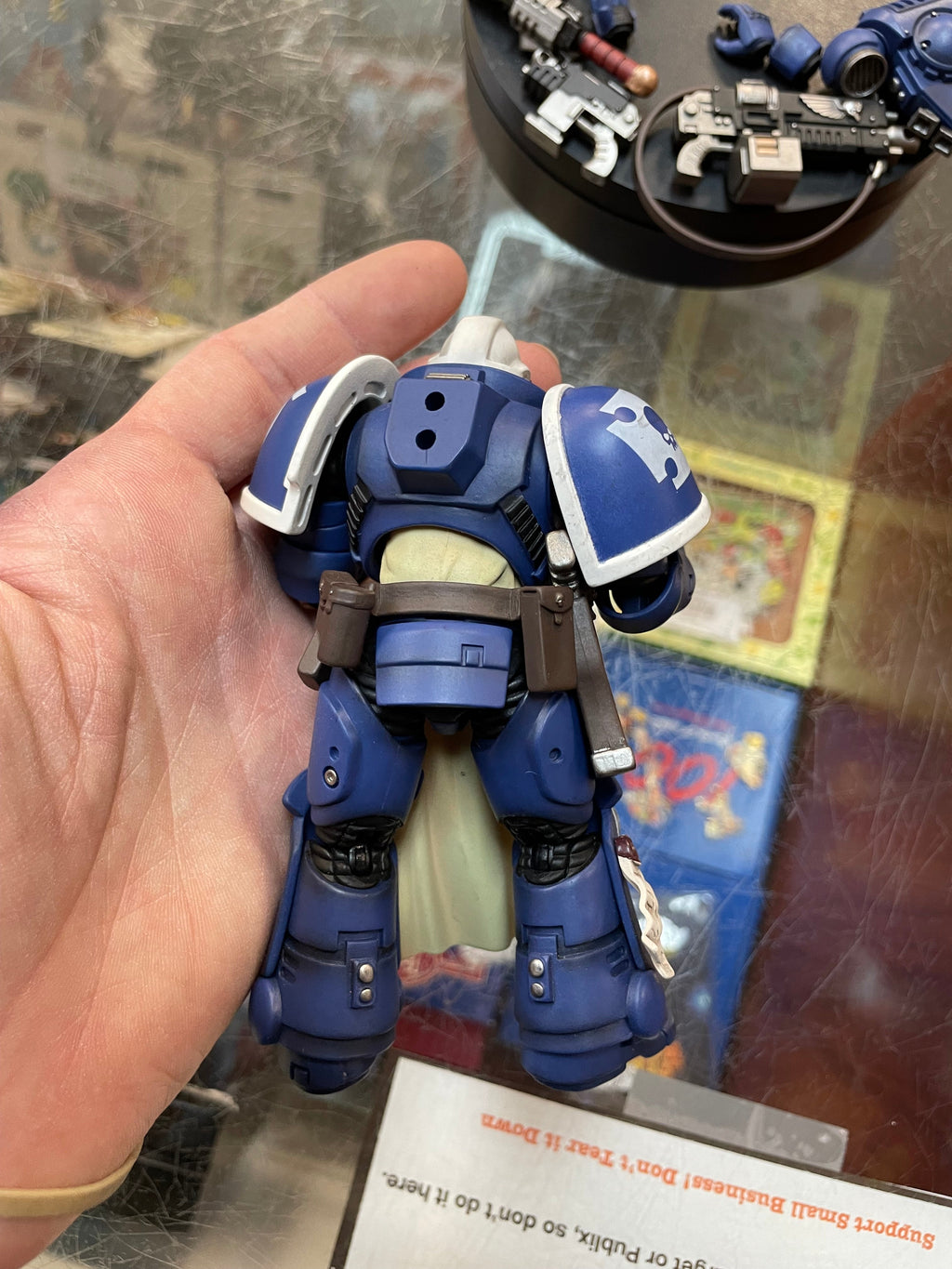 Ultramarines Sternguard Veteran (Warhammer 40K, Joytoy) **COMPLETE** product image 11, provided for visual reference and