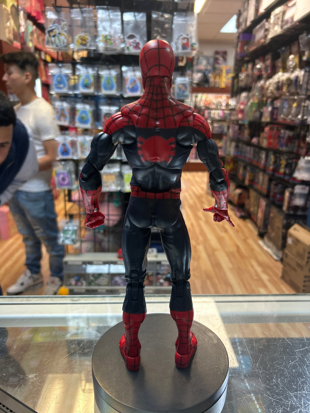 Spiderman -Deluxe 12"- (Marvel Legends, Hasbro) **COMPLETE** product image 6, provided for visual reference and product