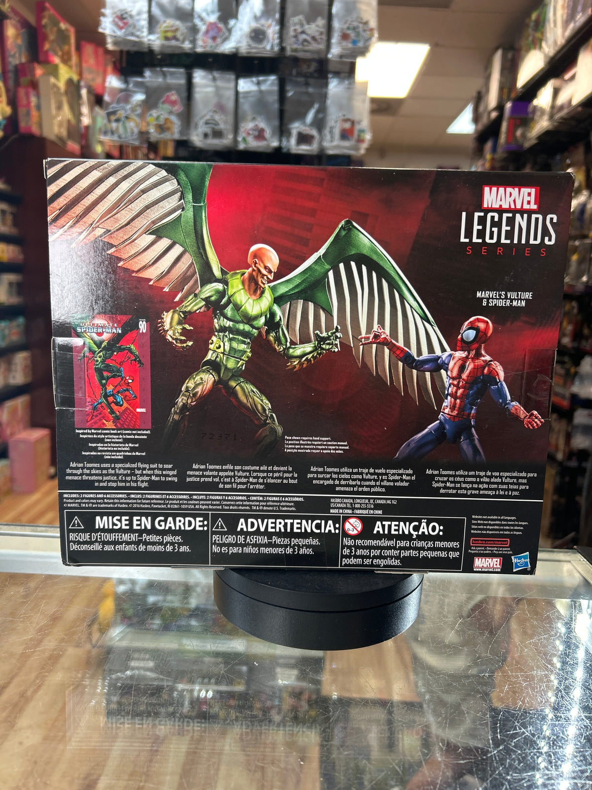 Ultimate Spider-Man & Vulture (Marvel Legends, Hasbro) *SEALED* product image 4, provided for visual reference and product