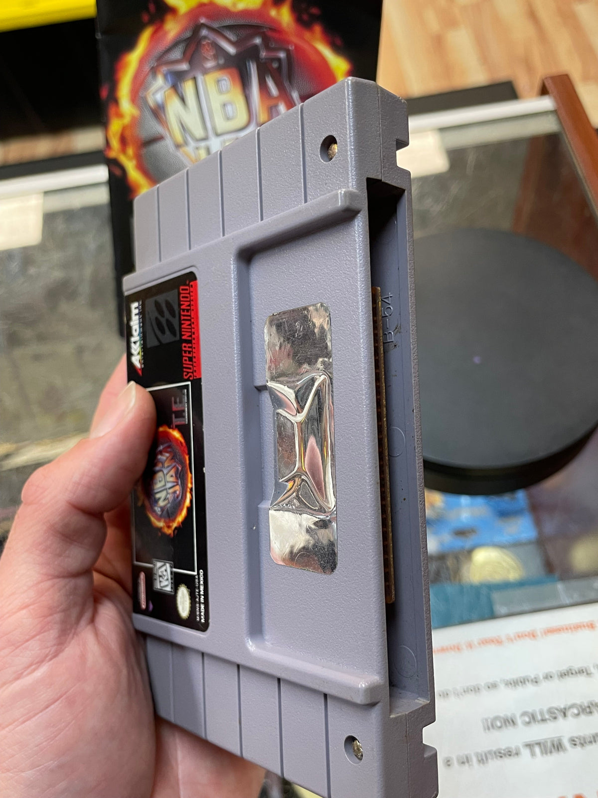 NBA JAM Tournament Edition with Manual (SNES Super Nintendo, Vintage Video Games) TESTED WORKING product image 8, provided