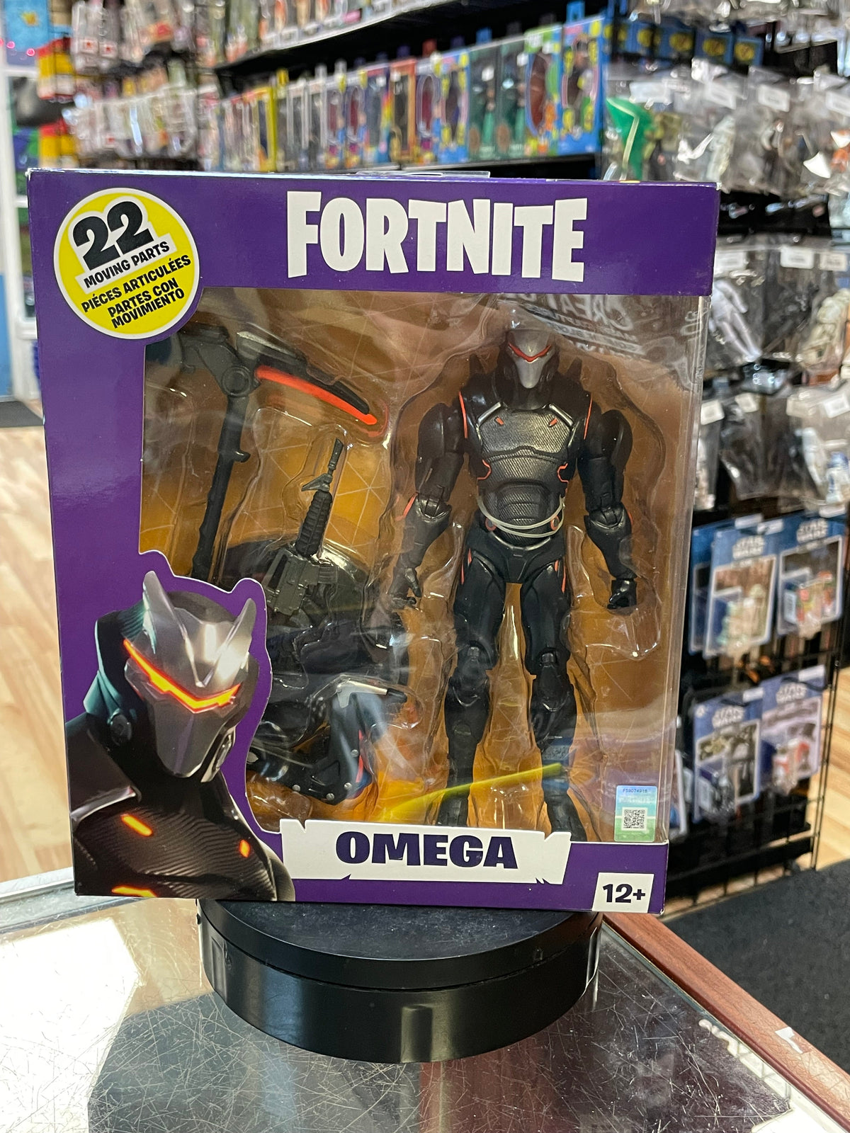 Omega (Fortnite, McFarlane) **SEALED** product image 1, provided for visual reference and product detail review