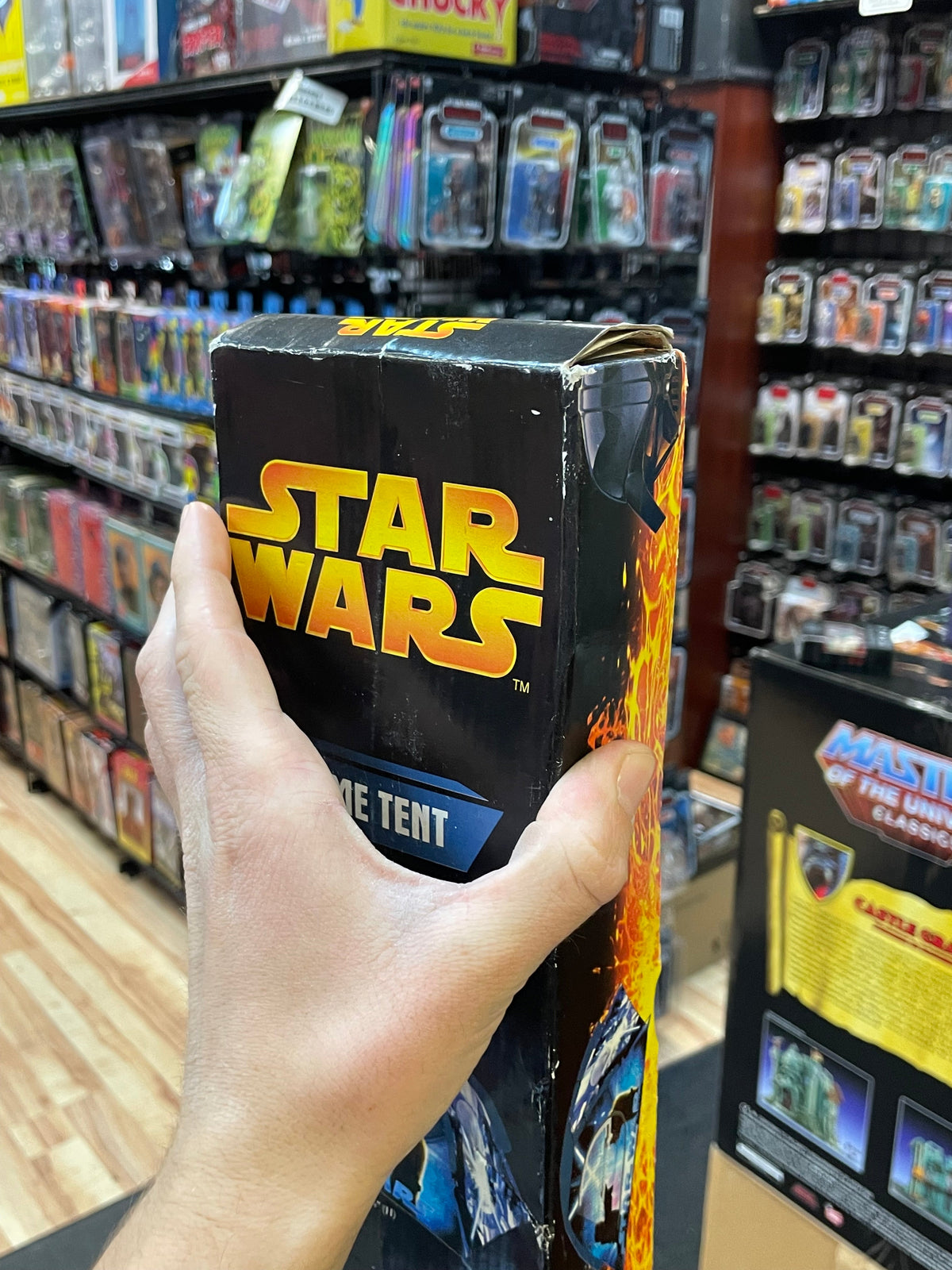 Dome Tent 2005 (Vintage Star Wars, Hasbro) OPEN BOX product image 5, provided for visual reference and product detail review