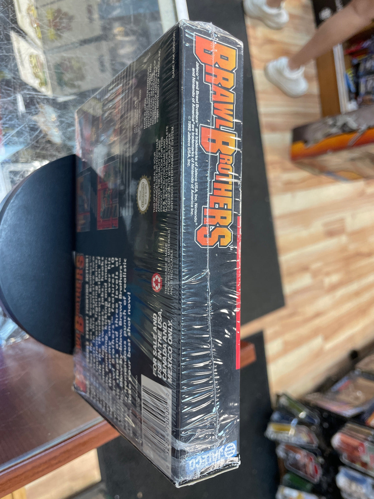 Brawl Brothers with Box & Manual (SNES Super Nintendo, Vintage Video Games) LOOSE product image 5, provided for visual
