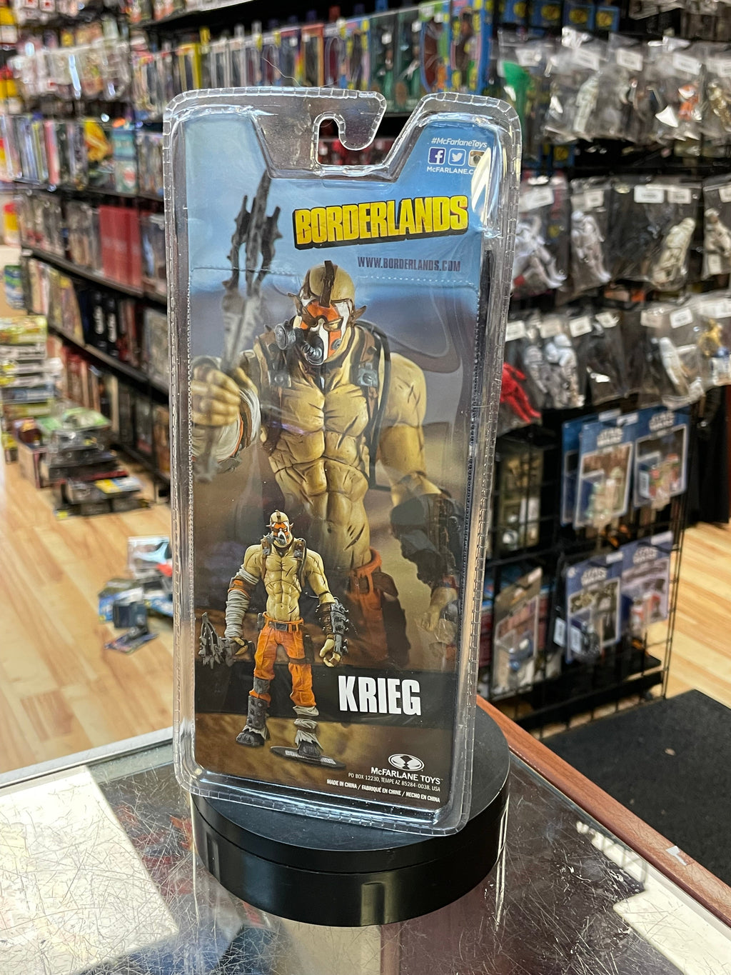Krieg (McFarlane, Boarderlands) **SEALED** product image 2, provided for visual reference and product detail review
