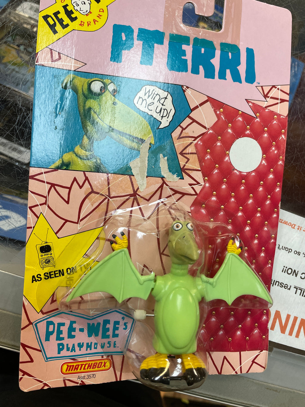 Pterri (Vintage Pee-Wee’s Playhouse, Matchbox) product image 3, provided for visual reference and product detail review