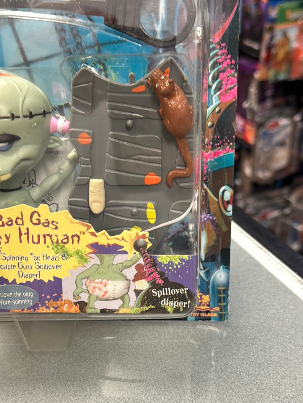 Bad Gas Baby Human (Vintage Toonsylvania, Toy Island) SEALED product image 4, provided for visual reference and product
