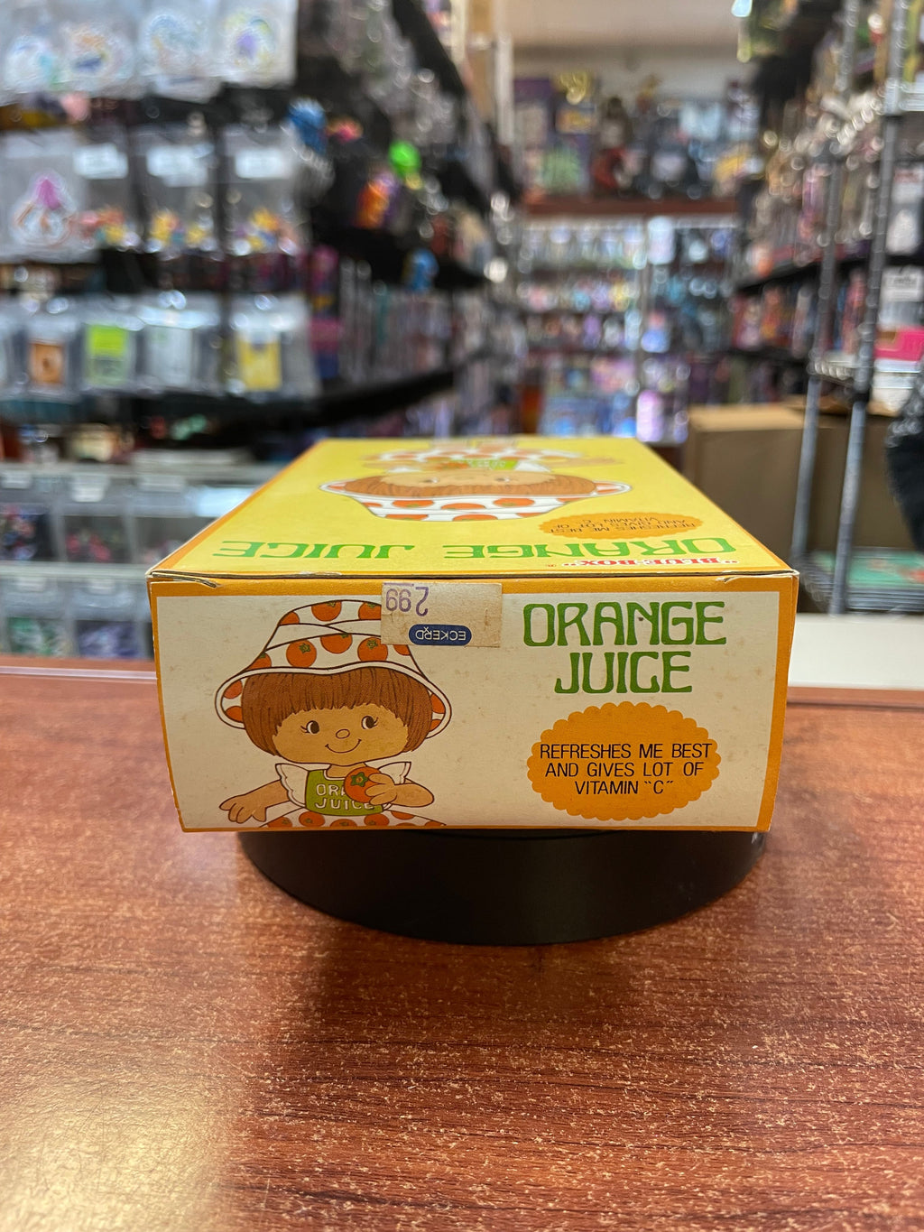Ice Cream Orange Juice (Vintage Strawberry Shortcake KO, BlueBox) **NEW** product image 5, provided for visual reference and