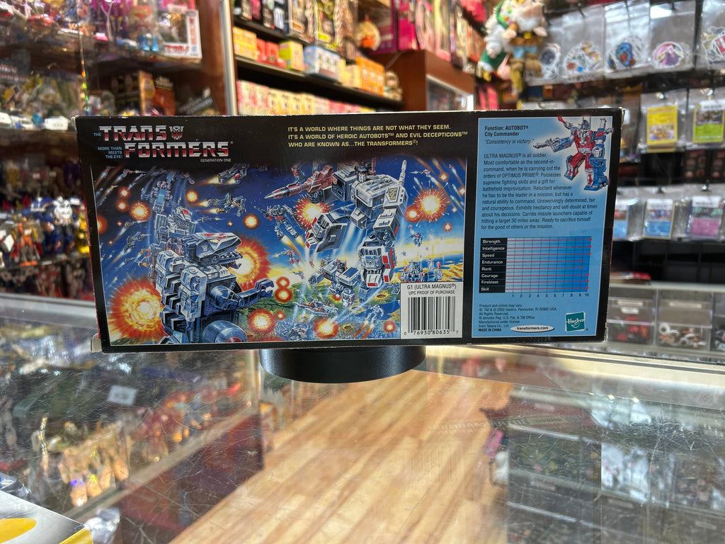 Ultra Magnus (Vintage Transformers Commemorative Series, Hasbro) **SEALED** product image 4, provided for visual reference