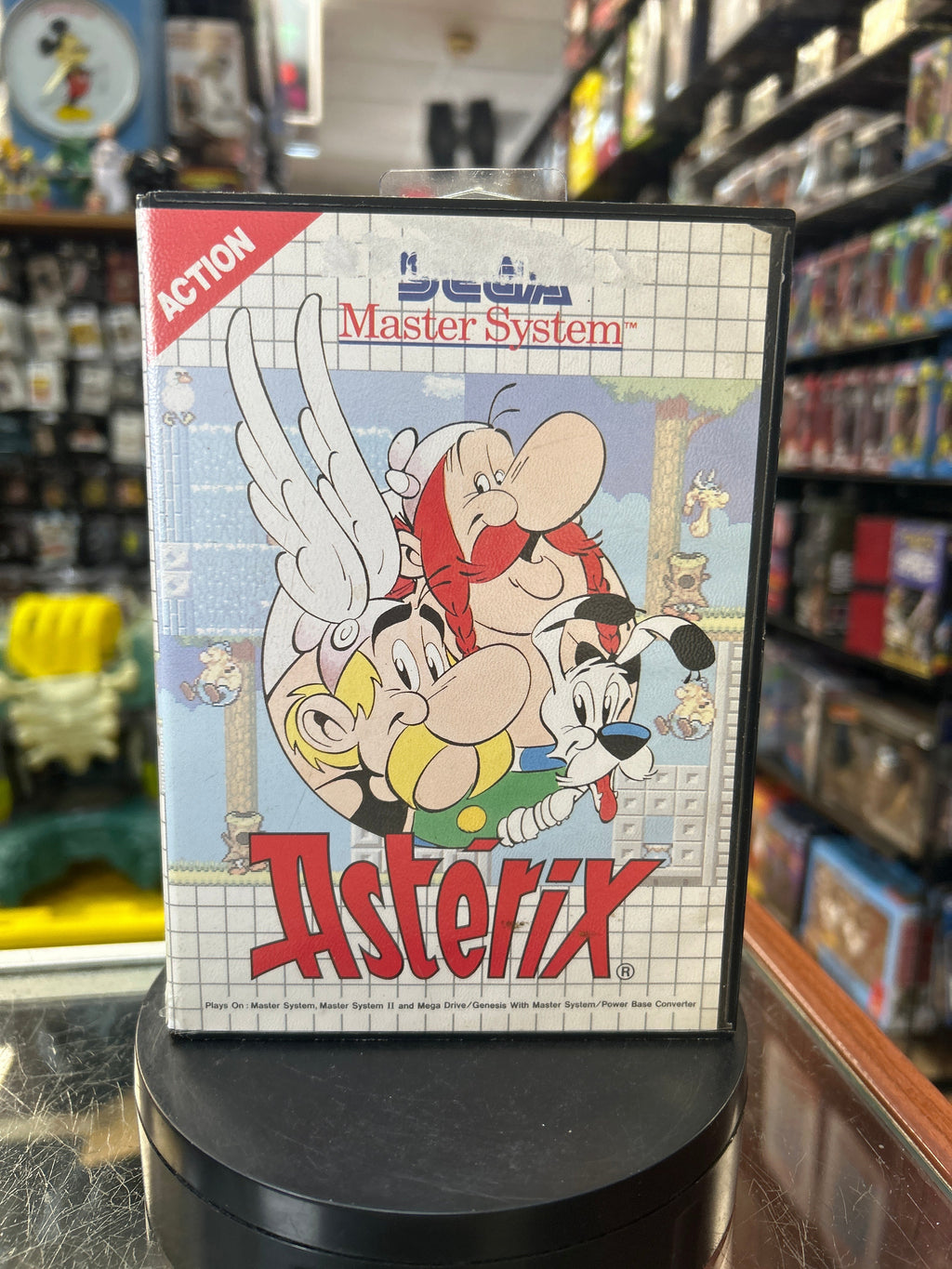 Asterix 0832 (SEGA Master System SMS, Video Games) **COMPLETE** product image 5, provided for visual reference and product