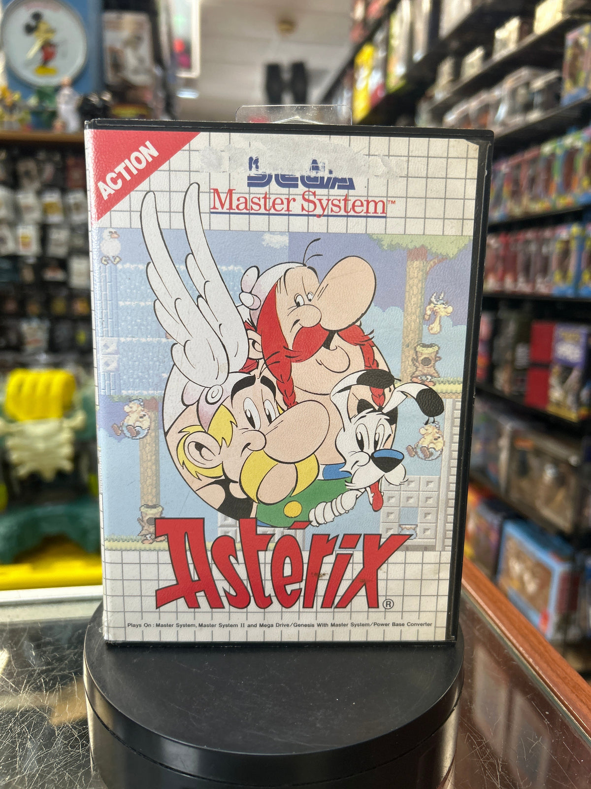 Asterix 0832 (SEGA Master System SMS, Video Games) **COMPLETE** product image 5, provided for visual reference and product
