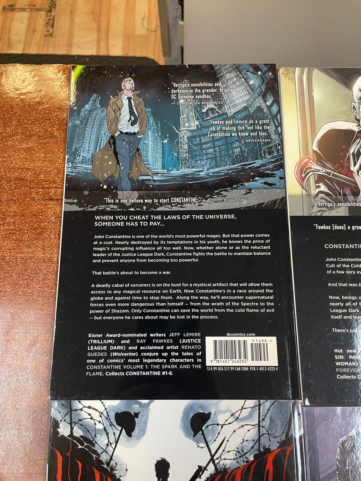 Constantine Vol 1-4 TPB (DC Universe, Comics) product image 6, provided for visual reference and product detail review