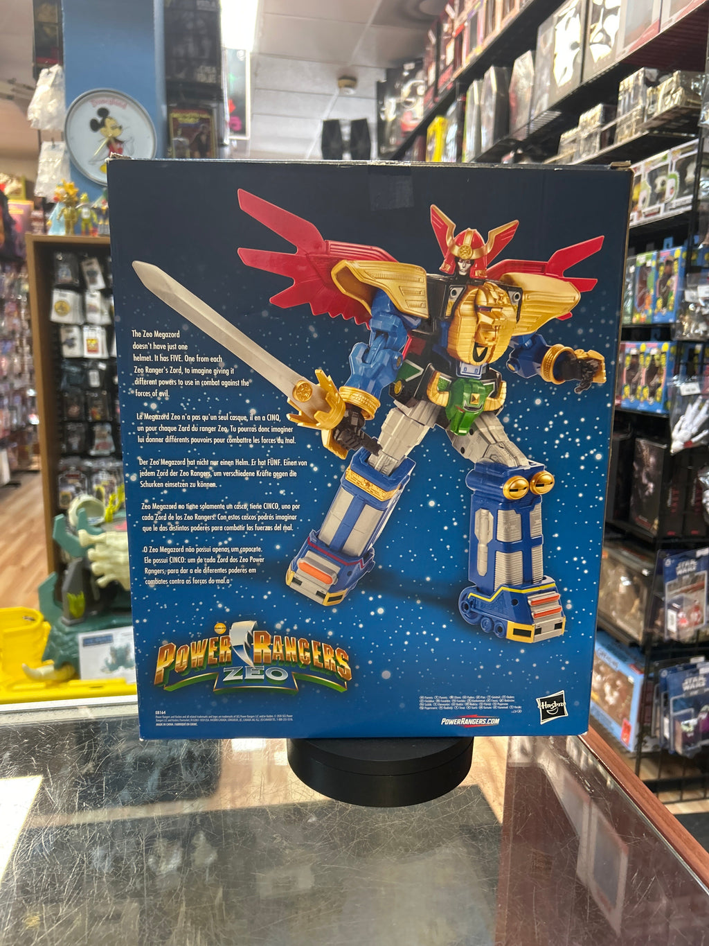 Zeo Megazord with Box (MMPR Zeo, Hasbro) **COMPLETE** product image 9, provided for visual reference and product detail