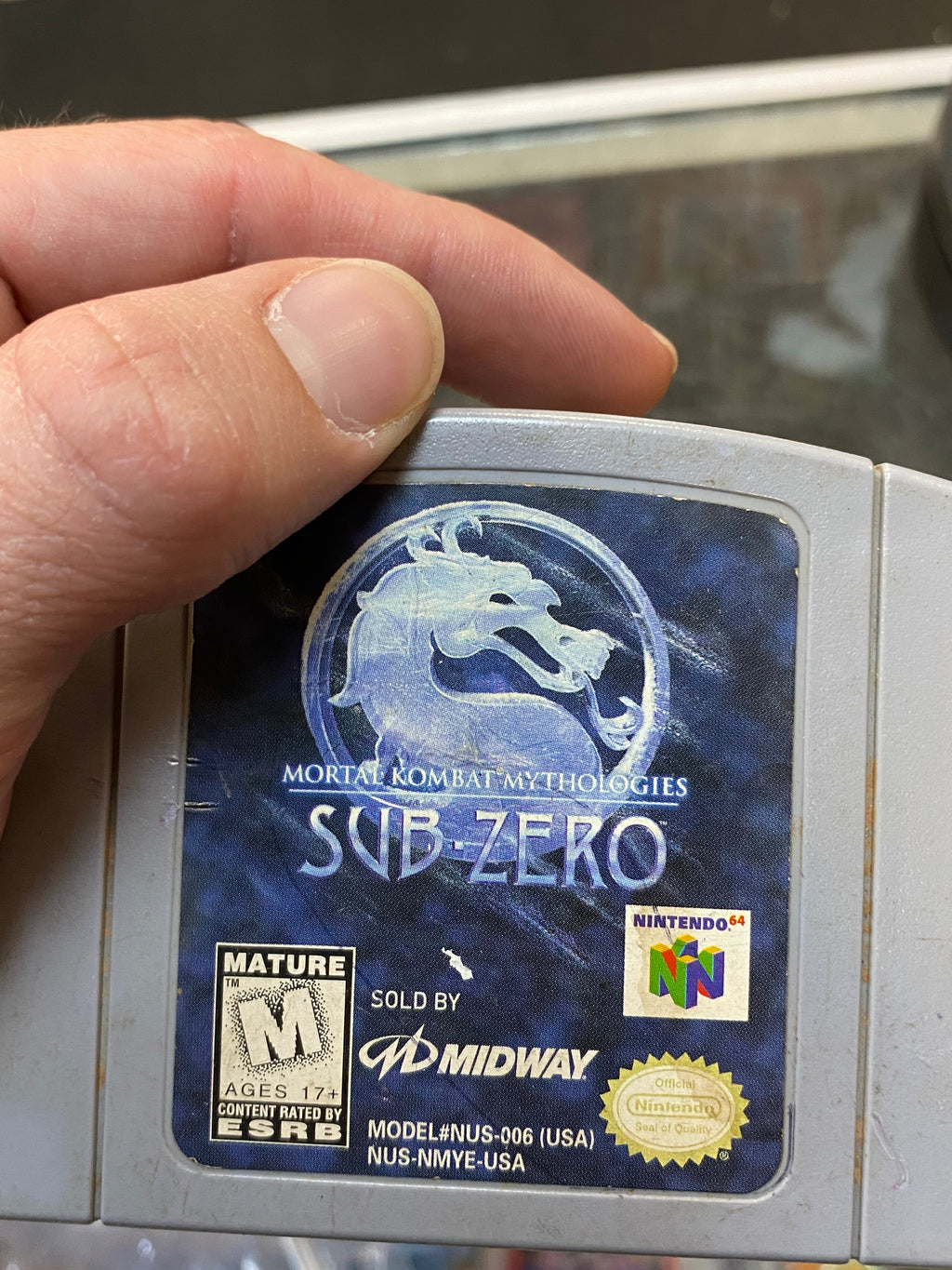 Mortal Kombat Subzero Mythologies (Vintage Nintendo N64, Video Game) product image 6, provided for visual reference and