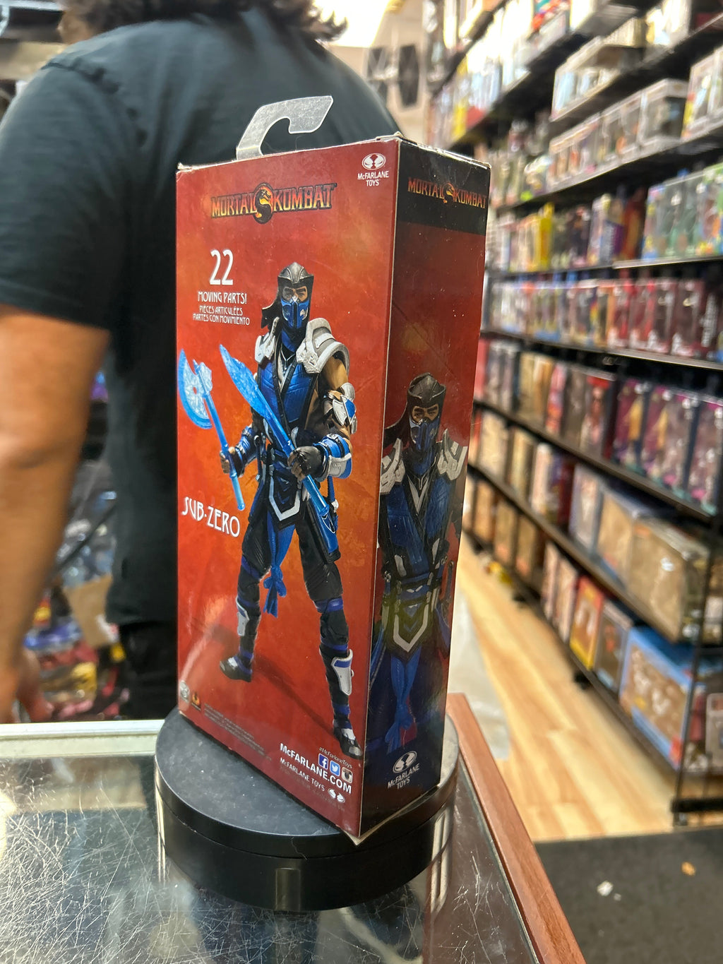 Frozen Sub-Zero (Mortal Kombat, McFarlane) *SEALED* product image 3, provided for visual reference and product detail review