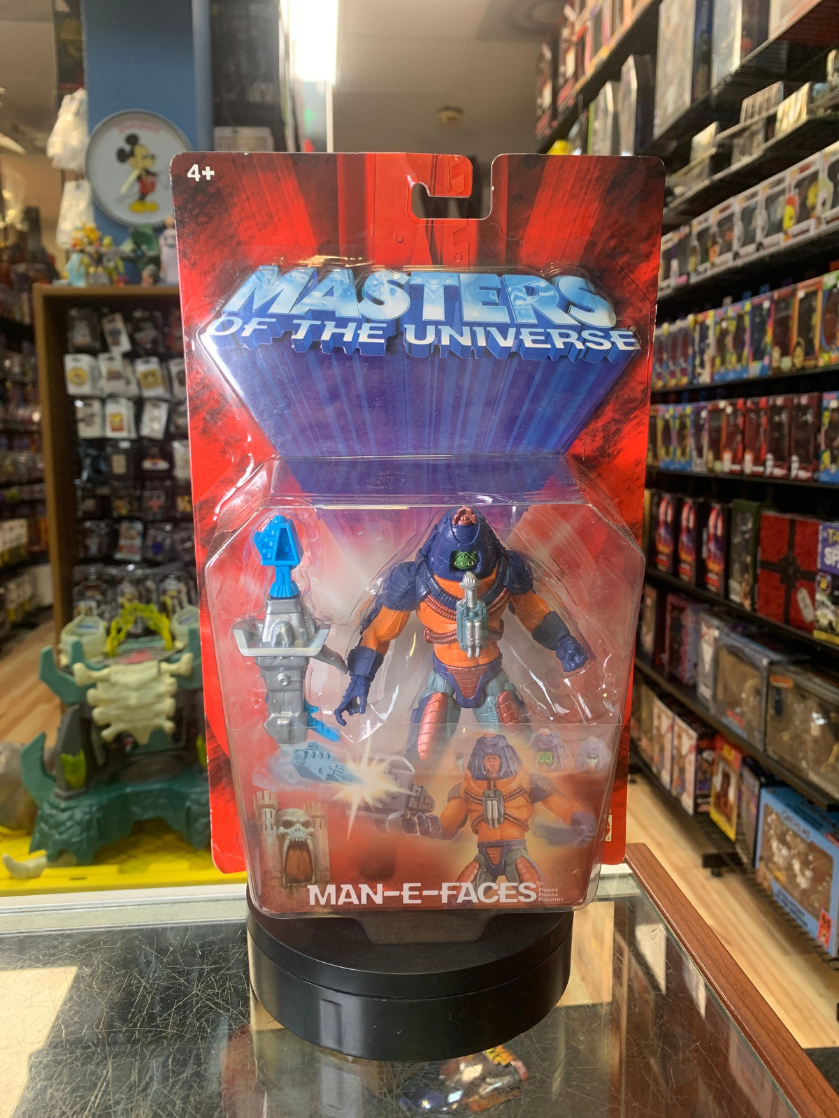 Man-E-Faces (Masters Of The Universe 200X, Mattel) **SEALED** product image 1, provided for visual reference and product