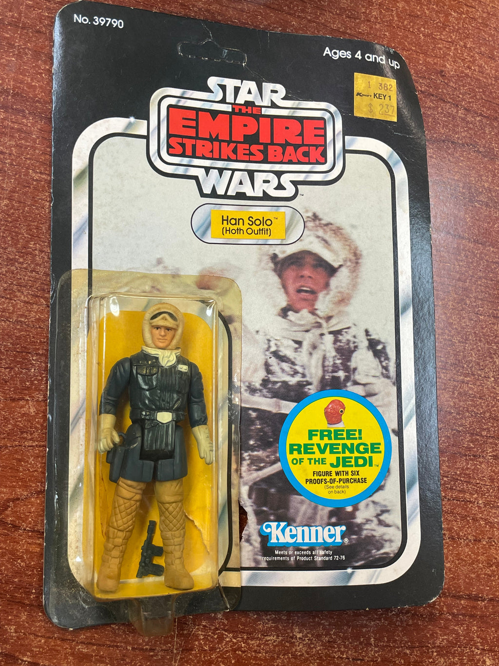 Hoth Han Solo -No Pop (Vintage Star Wars, Kenner) **NEW** product image 14, provided for visual reference and product detail