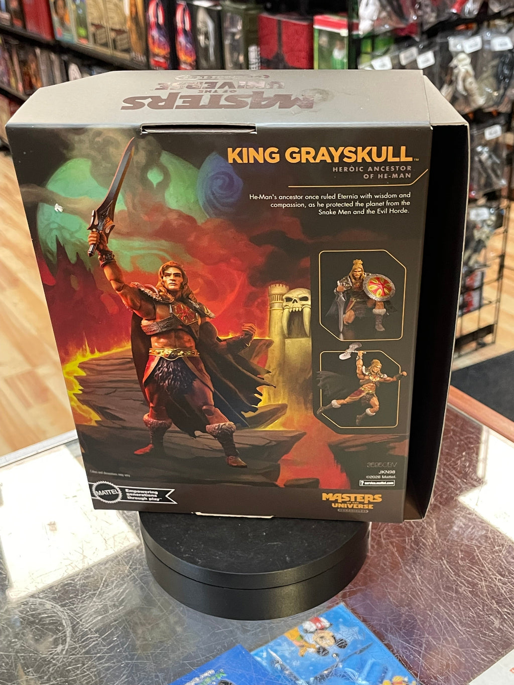 King Grayskull -Movie- (MOTU Chronicles, Mattel) NEW product image 10, provided for visual reference and product detail